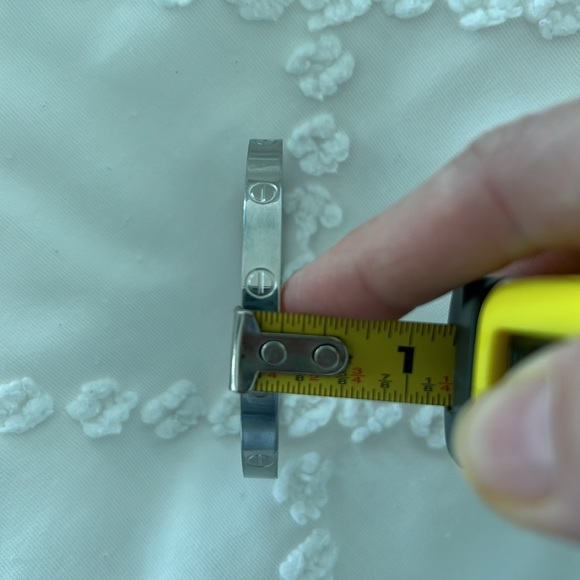 Metal bracelet screw motif - Picture 8 of 8